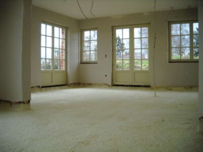 Het resultaat van een geschuurde vloerisolatie Het resultaat van een geschuurde vloerisolatie