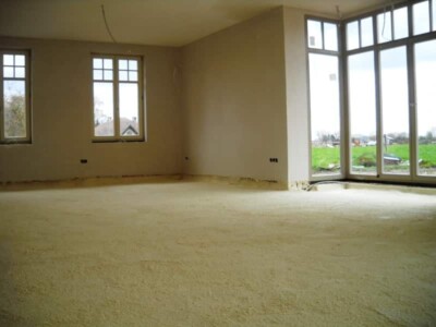 Geschuurde vloerisolatie is de ideale ondergrond voor vloerverwarming